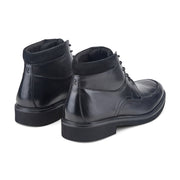 Men's Macklin Moc Toe Lace-Up Leather Boots