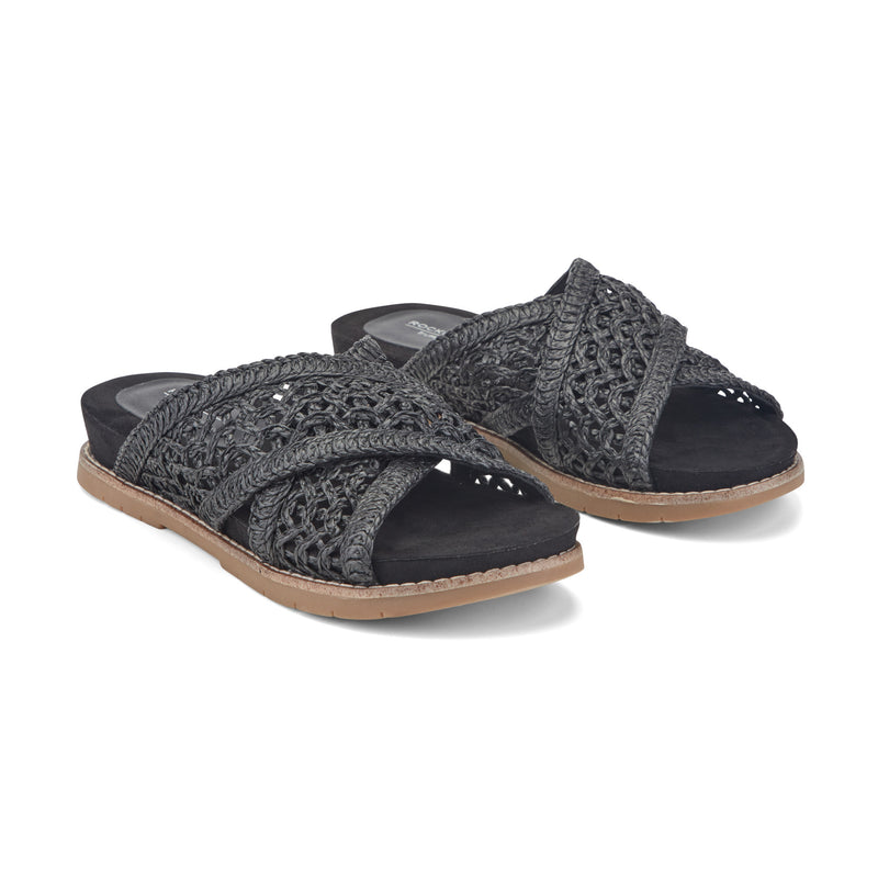 Women's Zora Open Toe Slip-on Flat Casual Sandals