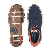 Men's Rafferty Step Activated Lace-up Casual Sneakers